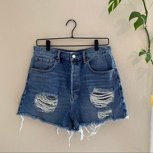 SOLD PACSUN Ultra High Waisted Vintage Short- Size 30